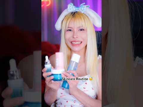 Skincare Routine for you 🦋 #asmr #asmrforsleep #skincare routine re