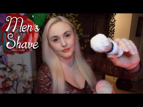 [ASMR] Men's Shave, Barbershop