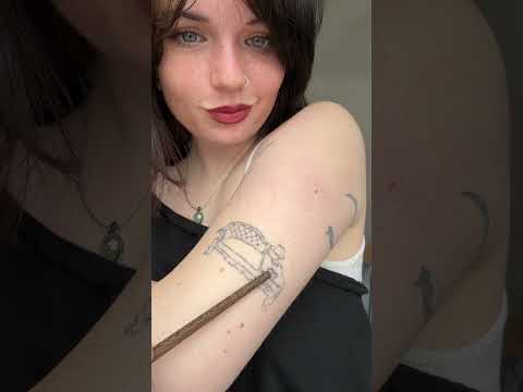 ASMR TATTOO TOUR #asmr #tattoo #tattootour #asmrsounds #asmrvideo #tingles