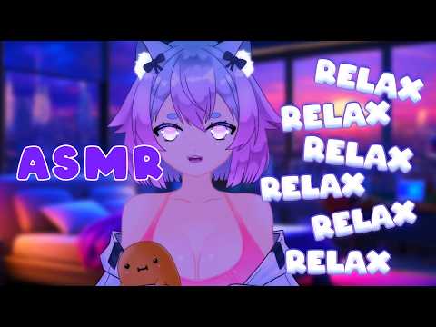 ASMR🪴My First ASMR Video [Relax, Hand Sounds, Soft Blowing, Mic Scratching]
