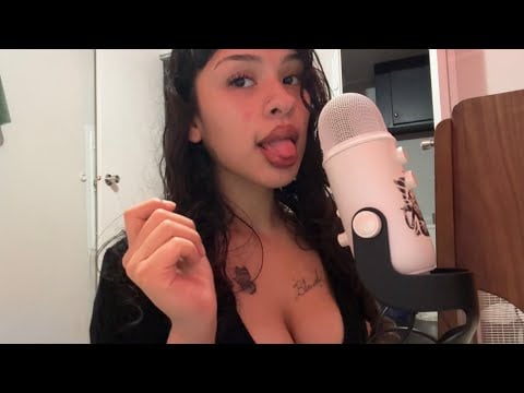 ASMR Mouth Sound VERY Close To The Mic 