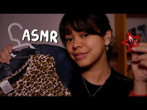 Je te relooke 👚💍✨ ASMR FR (soft spoken, fabric sounds..)