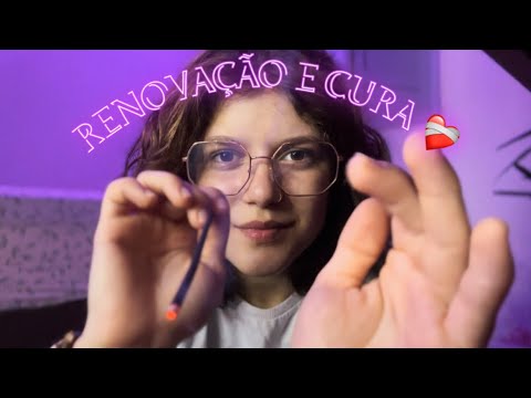 ASMR ~ Bruxa desfazendo feitiço maligno que está atrapalhando seus caminhos