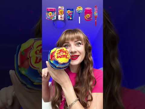 ASMR Emoji Eating Chupa Chups Party Mukbang #shorts