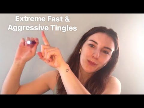 ASMR Fast and Aggressive Triggers for EXTREME Tingles