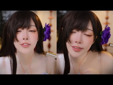 ASMR｜❤️🧡 口腔音 搓手的声音 弹舌（精华剪辑版）