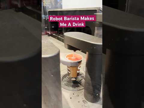 Should I tip this robot bartender? #robot #shorts