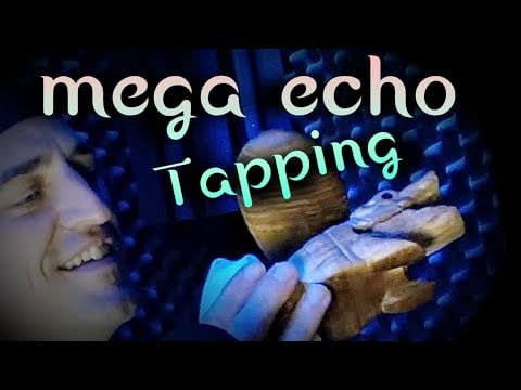 ⚡MEGA Echo Tapping 🐊 Gator Güiro #ASMR #SleepAid & #Sleep Sounds