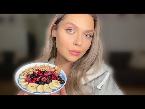 АСМР на Български: Хапване~МЪКБАНГ на Tropical Bowl 🫐 | ASMR in Bulgarian: MUKBANG 🫐