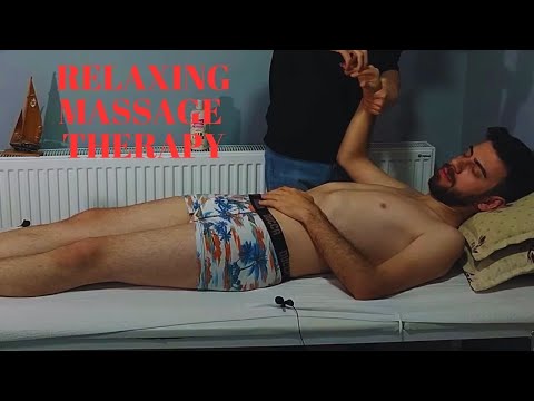 ASMR LEGENDARY RELAXING TURKISH MASTER FULL BODY MASSAGE THERAPY - CHEST,LEG,BACK,FACE,ARM MASSAGE
