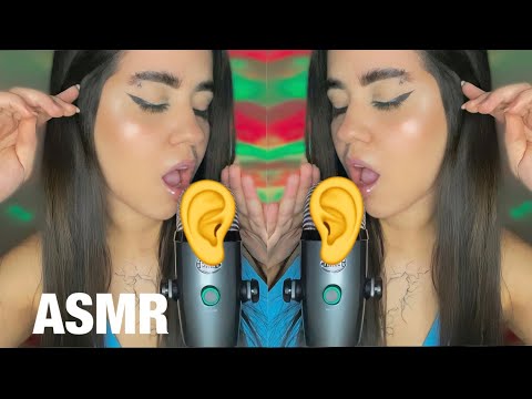 ASMR COMENDO SUA ORELHA 👂(muitos arrepios)