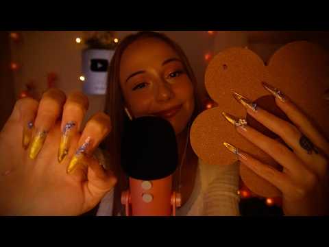 ASMR bassy tapping and scratching for sleep ✨😴