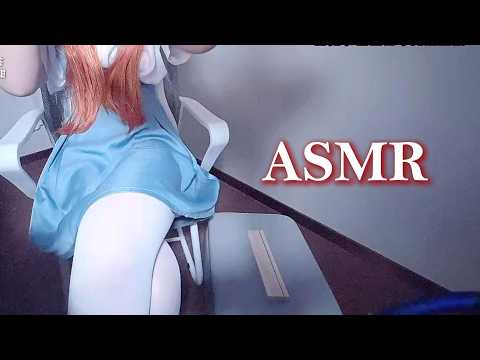ASMR Roleplay | Cosplay Your Girlfriend 💕 Cosplay Accent + Long Nails Scratching (Sleep Better)