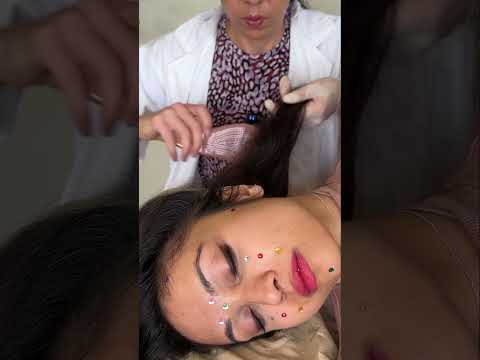 Asmr scalp tingles #asmr #asmrsounds #asmrvideo #relax #relaxing #satisfying #hair #sleep #tingles