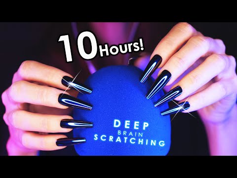 [10 Hours ASMR] Best Deep Brain Scratching 😴 99.99% of You Will Fall Asleep - 4k (No Talking)