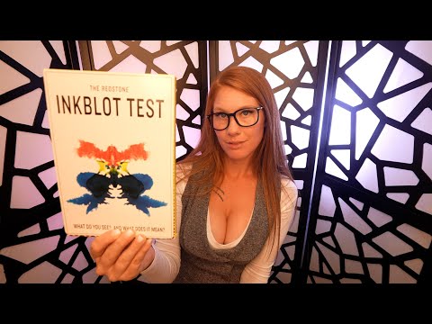 ASMR | Going to the Psychologist for an Inkblot Test | Soft Spoken | 4K