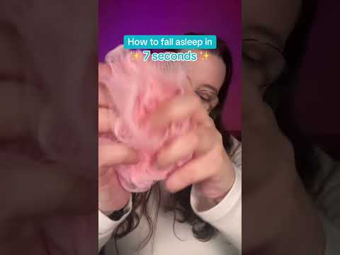 How to fall asleep in 7 seconds #asmr #asmrsounds #asmrrelax #asmrtingles #asmrsleep #relax