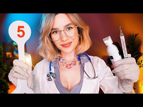 ❗️ АСМР ЗАБОТЛИВАЯ ШКОЛЬНАЯ МЕДСЕСТРА 👩‍⚕️ Медосмотр и Проверка Здоровья asmr school nurse exam