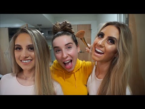 ASMR Doing Makeup on My Twin Besties | Do's & Don'ts