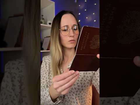 Асмр поменяю тебе паспорт 😏 #asmr #асмр