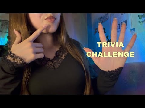 ASMR Are You Smarter Than a 5th Grader? 🤓(trivia questions)