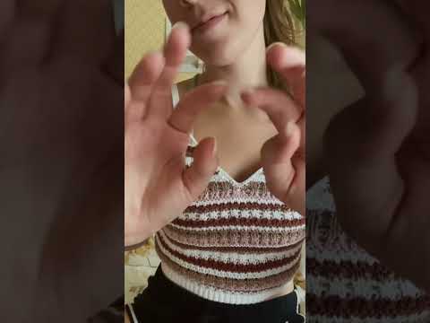 ASMR Nail Tapping With Natural Long Nails