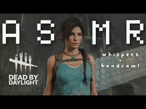 ASMR DBD ✧ relaxing survivor gameplay ⋆.🪽 ̊ w/ handcam + whispering