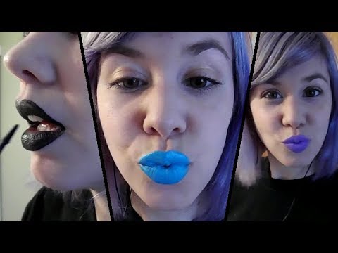 ASMR Trying Bold Lip Glosses