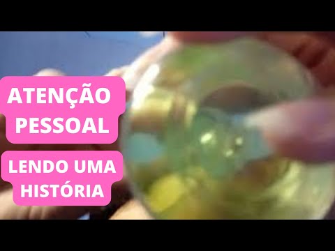 ASMR- ATENÇÃO PESSOAL E LENDO UMA HISTORINHA/ASMR DOS INSCRITOS DE AGOSTO