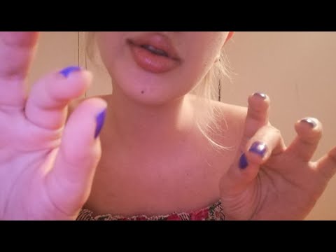 ASMR I Plucking Away Negative Energy w/ Whispering And Hand Movements