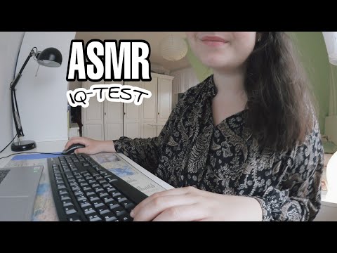 ASMR - ICH TESTE DEINEN IQ ROLEPLAY - Testing Your IQ Role Play - german/deutsch