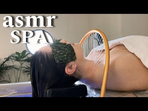 asmr MASAJE CAPILAR INTENSO en SPA COREANO Ale ASMR