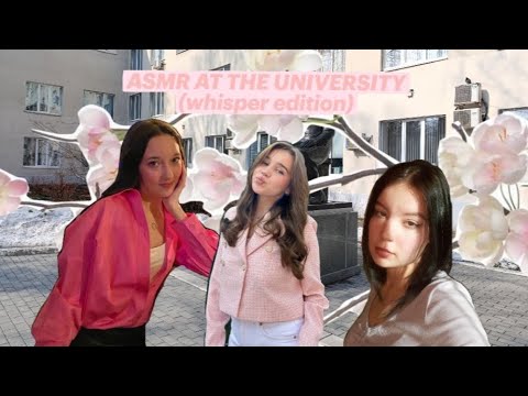 ✿｡⁠*⁠♡ asmr at the university (whisper edition)