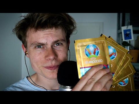 UEFA EURO 2020 ASMR! ⚽ Opening Panini Stickers + Ramble