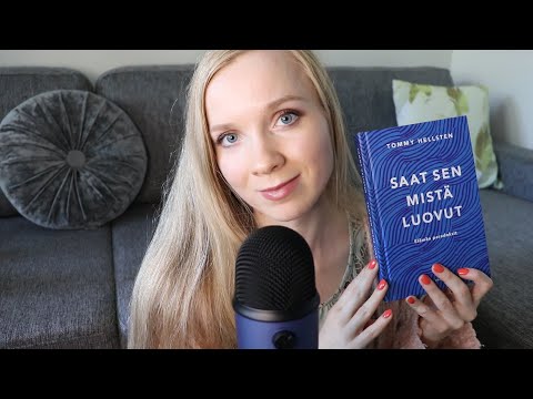 ASMR SUOMI Kirjan Lukeminen (Tommy Hellsten) Kuiskailua 💤ASMR FINNISH WHISPERING FOR SLEEP Reading