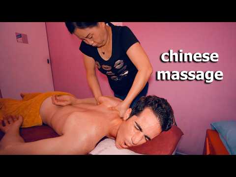 ASMR: Intense Chinese BACK NECK SHOULDER Massage!