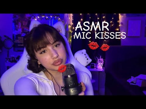 ASMR mic kisses to help you sleep 💤