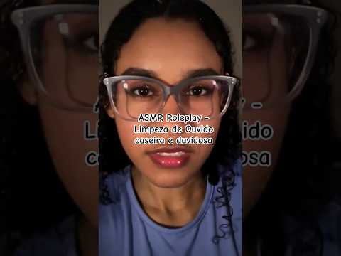 ASMR Limpeza de Ouvido caseira e duvidosa #binaural #asmrcaseiro #roleplay #earcleaning #asmr