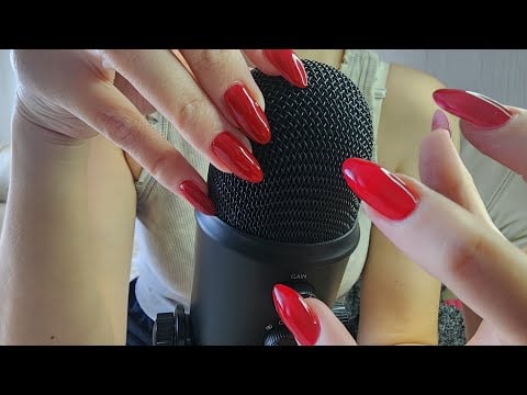 ASMR | FAST & AGRESSIVE SCRATCHING MICROPHONE 🔥