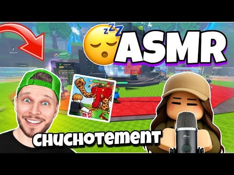 ASMR Français • JE T’ENDORS EN DÉCOUVRANT LE NOUVEAU JEU ROBLOX D’UNCHAINED 😴 (catch a brainrot) 