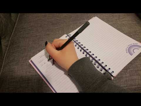 ASMR Writing/Drawing NO TALKING