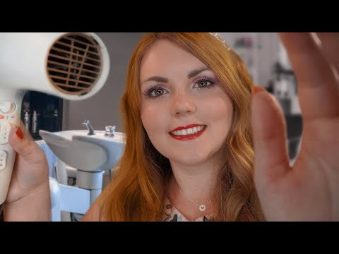 ASMR Friseur Salon Roleplay ✂️ Waschen, Schneiden & Fönen mit realistischen Sounds