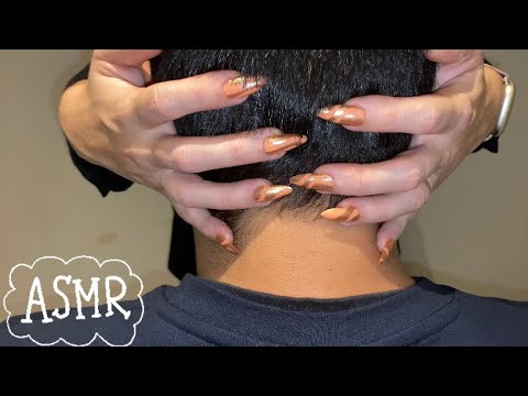 ASMR⚡️Scalp and nape scratching! (LOFI)