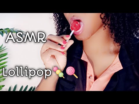 ASMR - LOLLIPOP SUCKING/ LICKING [MOUTH SOUNDS 🍭🍡