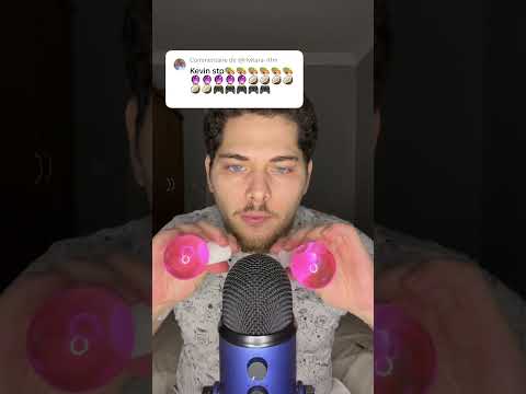 ASMR EMOJI CHALLENGE 🎨🔮🥥🎮 #asmr #asmrfrançais #emojichallenge #shorts