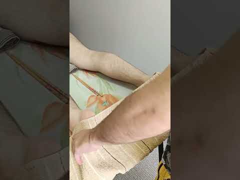 ENERGY MASSAGE THAT RELIEVES STRESS FROM THE FEET #satisfying #relaxing #asmr #shorts