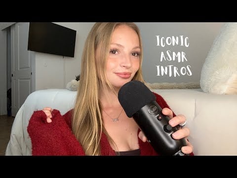 ASMR Whispering Other ASMRtists Intros! 