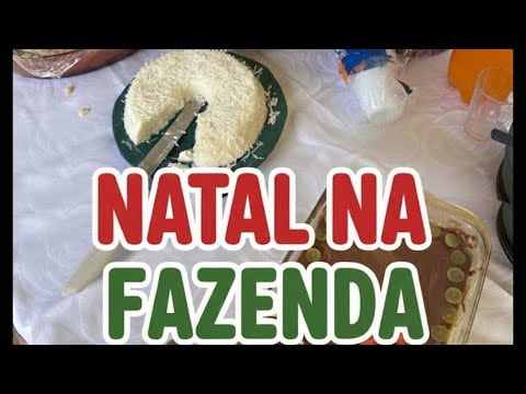 ASMR VLOG NATAL NA FAZENDA 