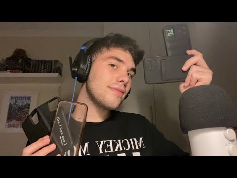 ASMR CON FUNDAS | DUERME PROFUNDO | Tapping, Scratching...