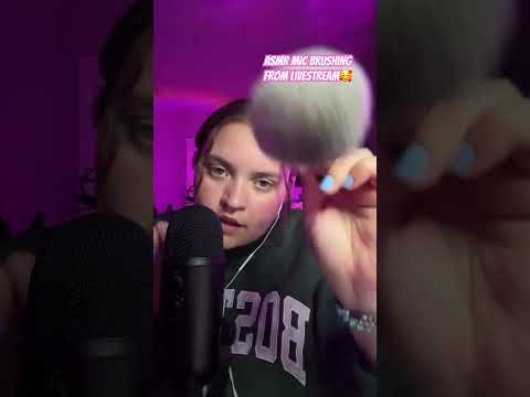 ASMR Mic and Camera Brushing #visualtingle #relax #tingles #asmr #asmrtriggers #soothingrelaxation